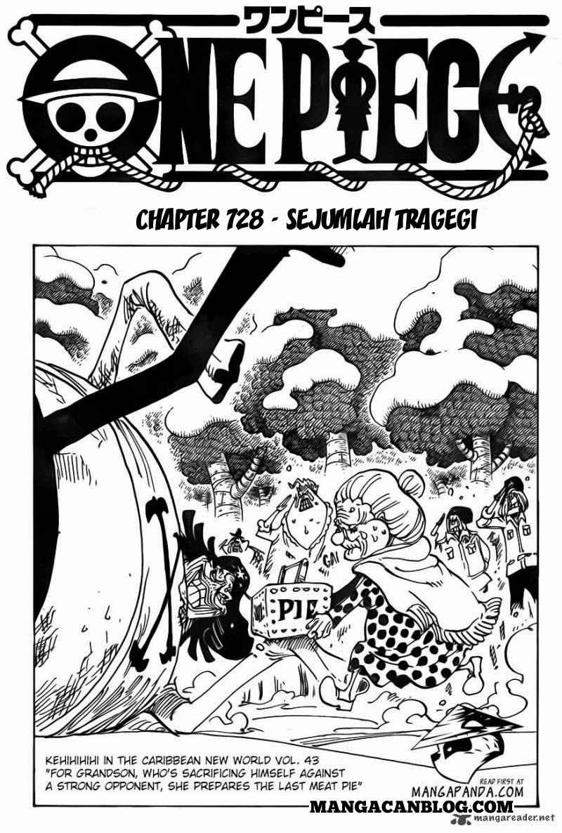 One Piece Chapter 728 - 127
