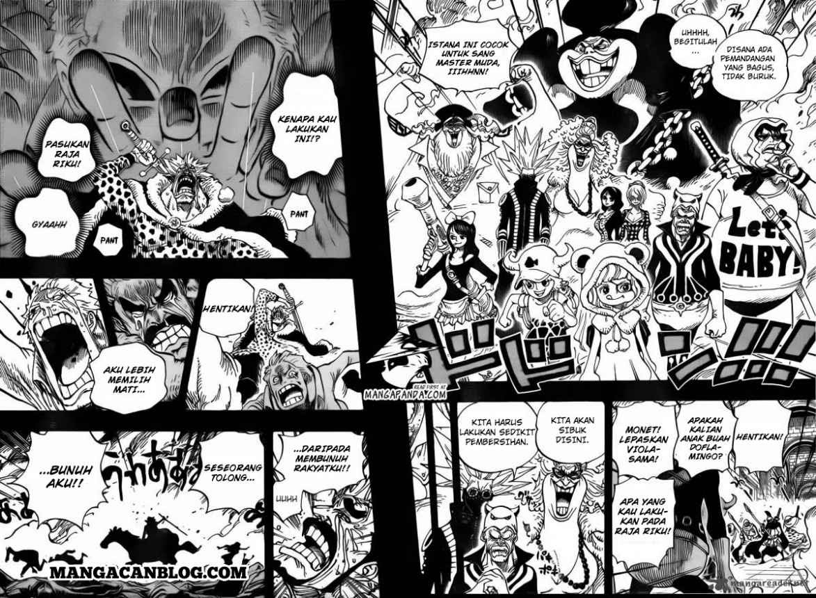 One Piece Chapter 728 - 133