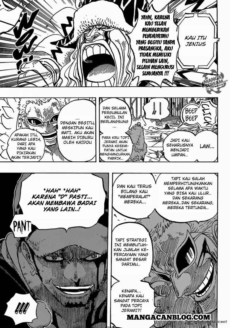One Piece Chapter 729 - 133