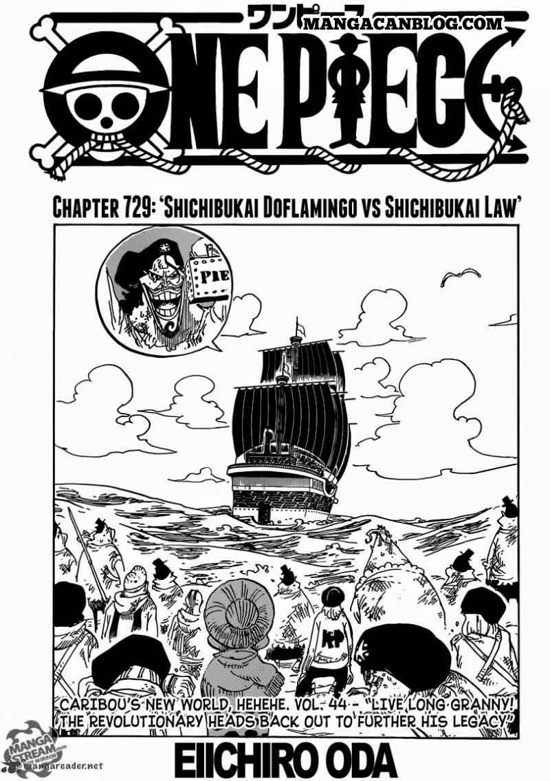 One Piece Chapter 729 - 119