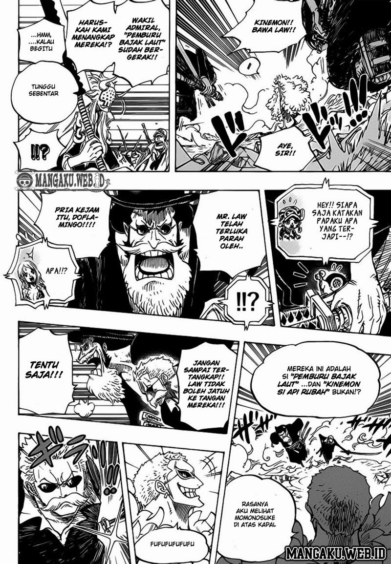 One Piece Chapter 730 - 123