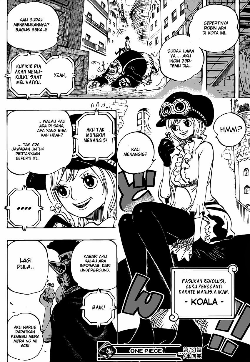 One Piece Chapter 731 - 157