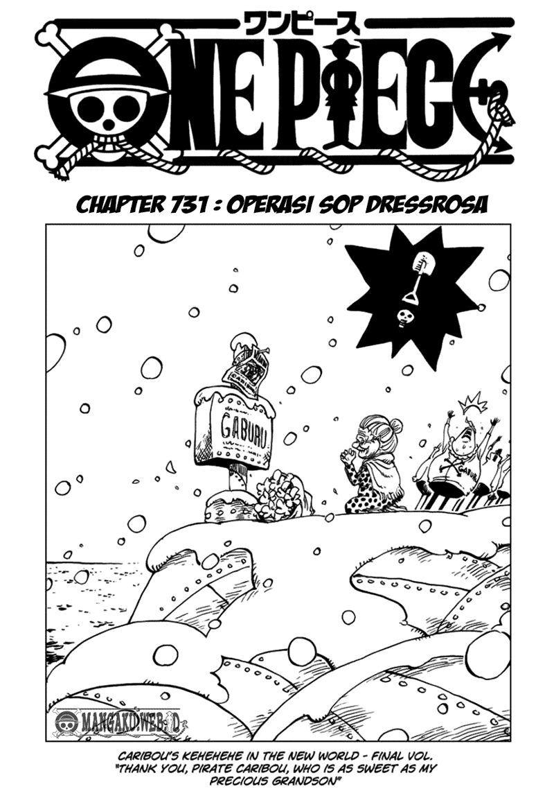 One Piece Chapter 731 - 123