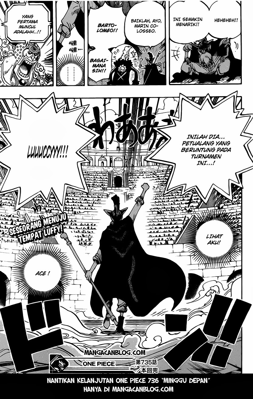 One Piece Chapter 735 - 167