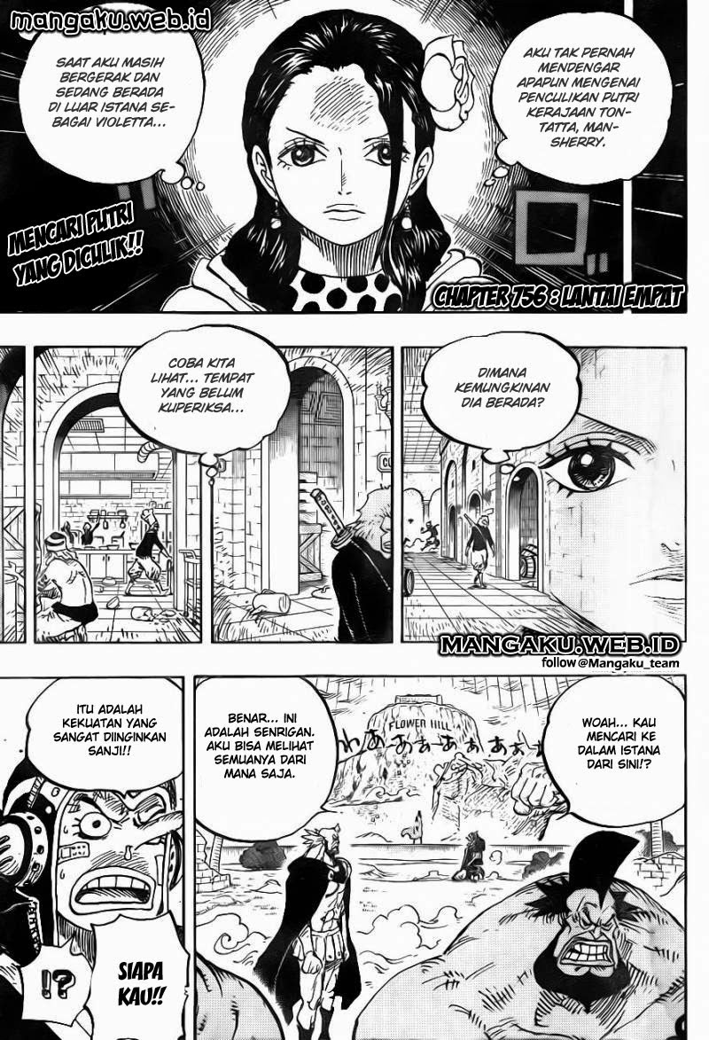 One Piece Chapter 756 - 121