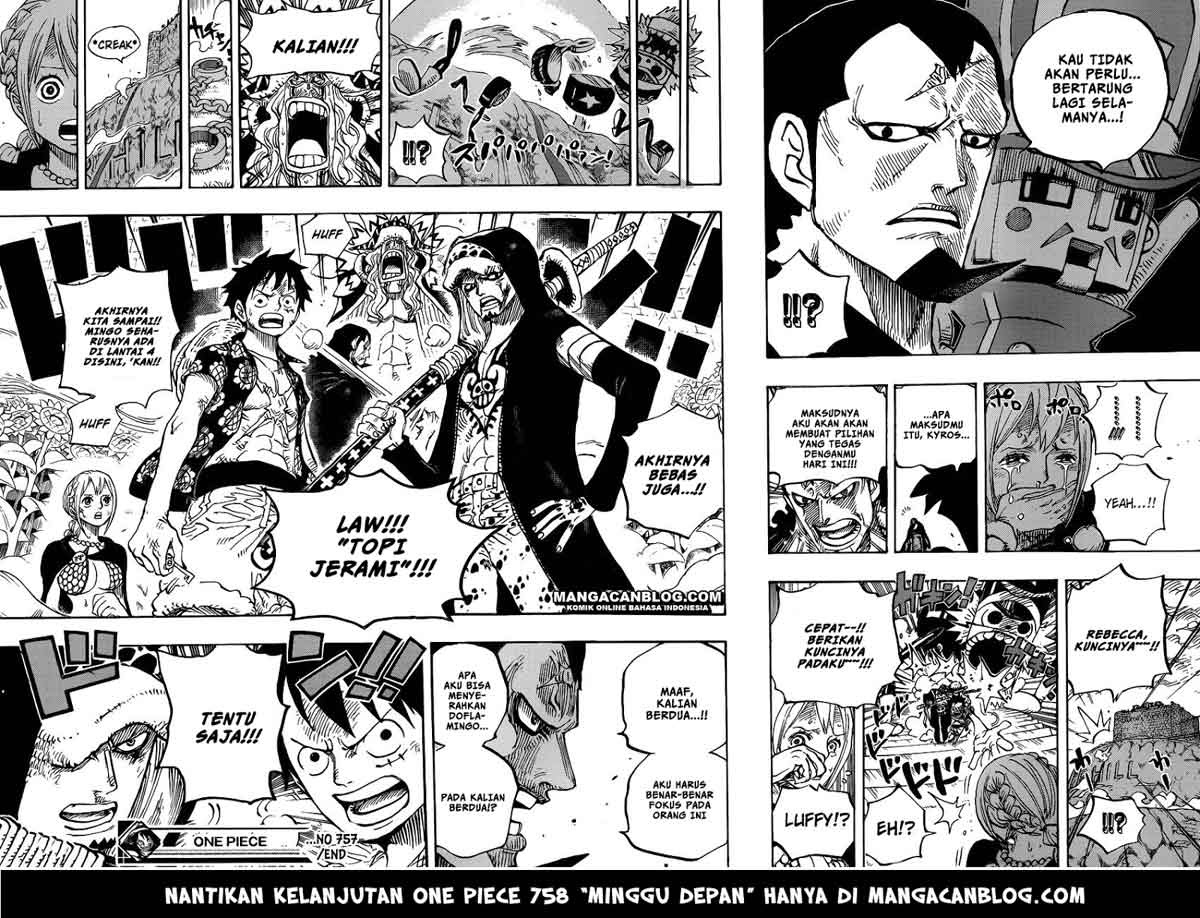 One Piece Chapter 757 - 119
