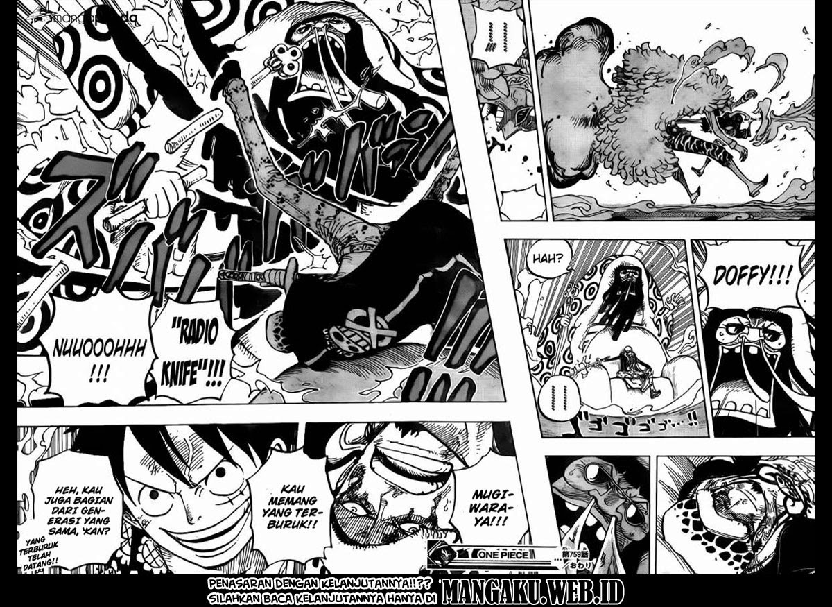 One Piece Chapter 759 - 127