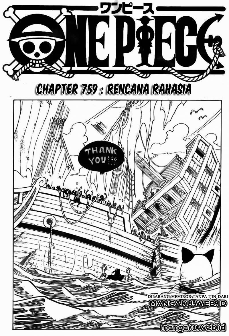 One Piece Chapter 759 - 99