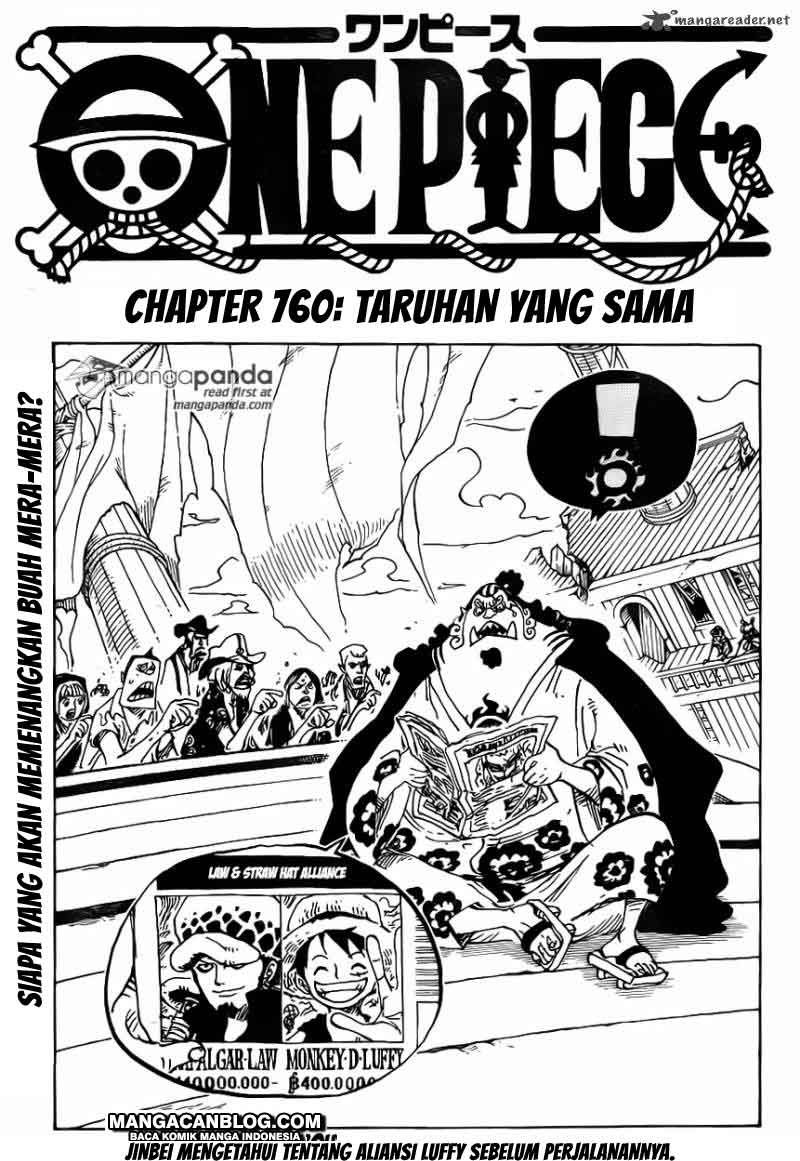 One Piece Chapter 760 - 87