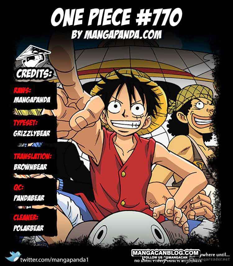 One Piece Chapter 770 - 91