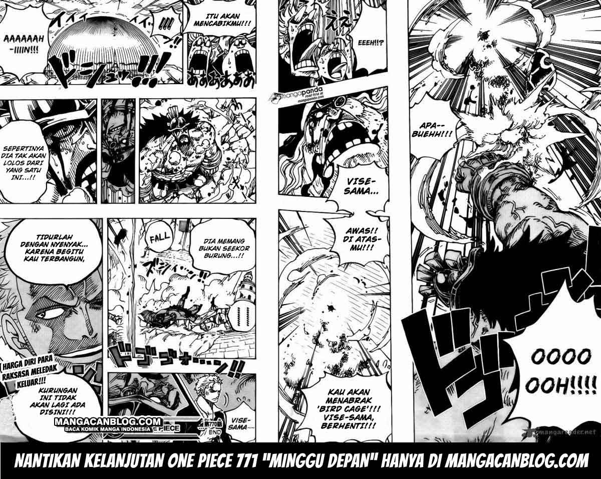 One Piece Chapter 770 - 119