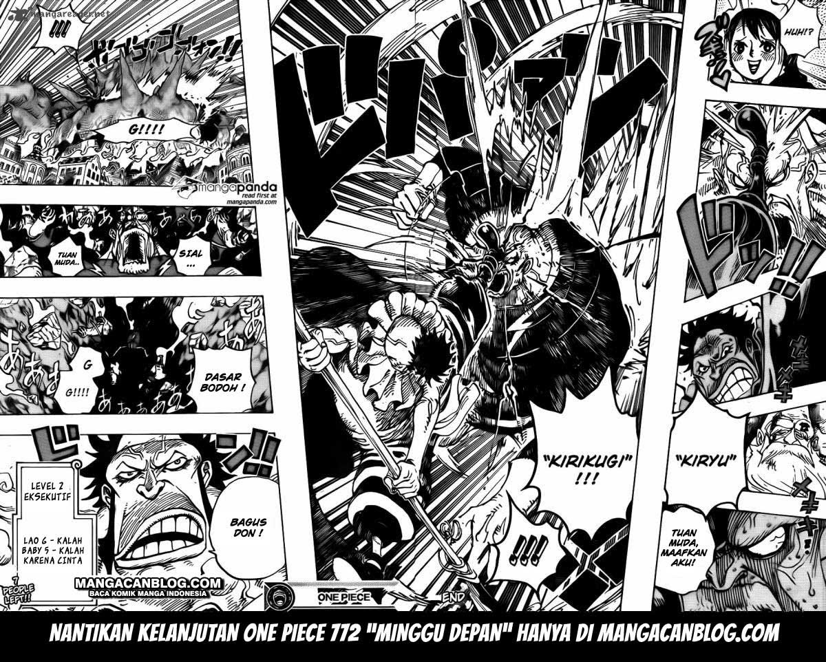 One Piece Chapter 771 - 143
