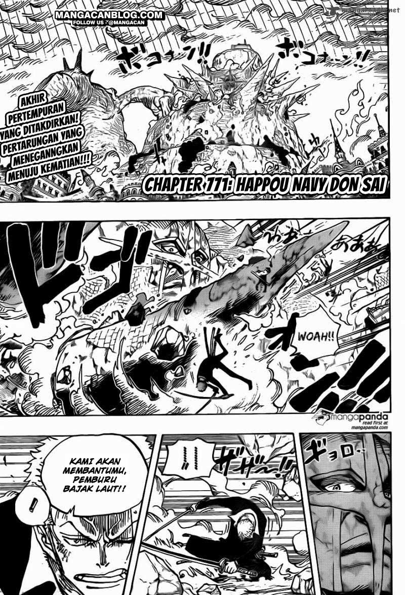 One Piece Chapter 771 - 113