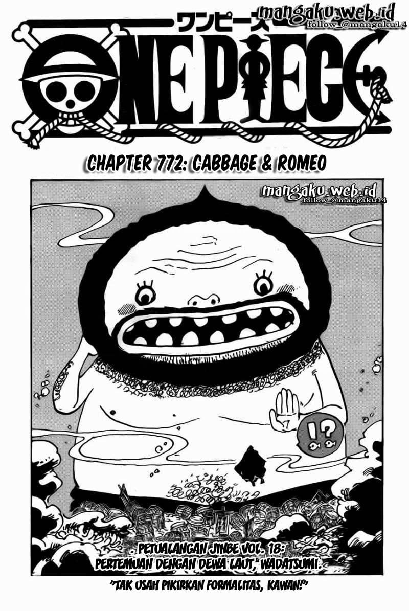 One Piece Chapter 772 - 99