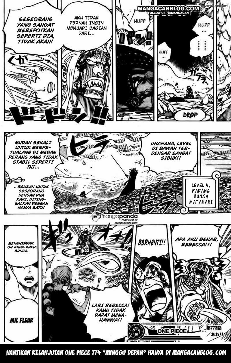 One Piece Chapter 773 - 141