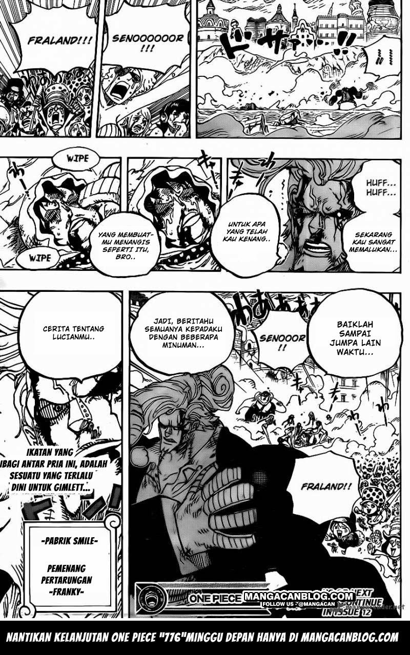 One Piece Chapter 775 - 151