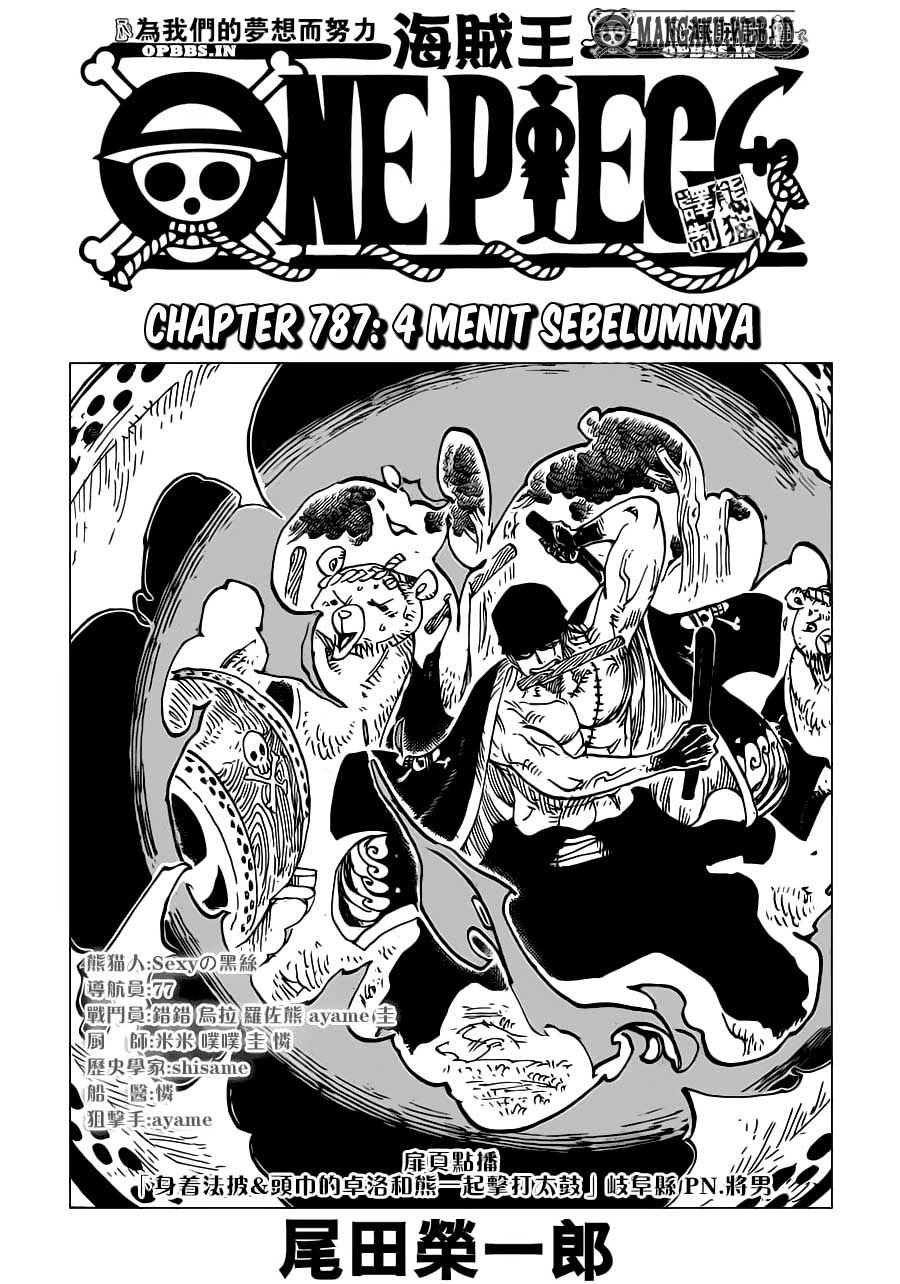 One Piece Chapter 787 - 91