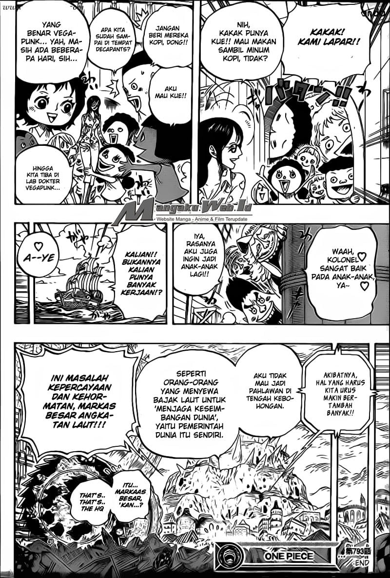 One Piece Chapter 793 - 109