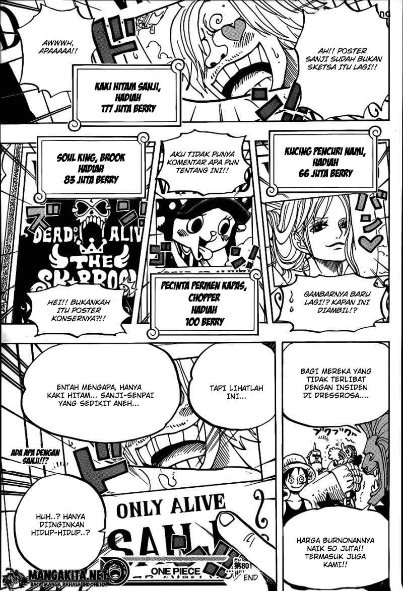 One Piece Chapter 801 - 135