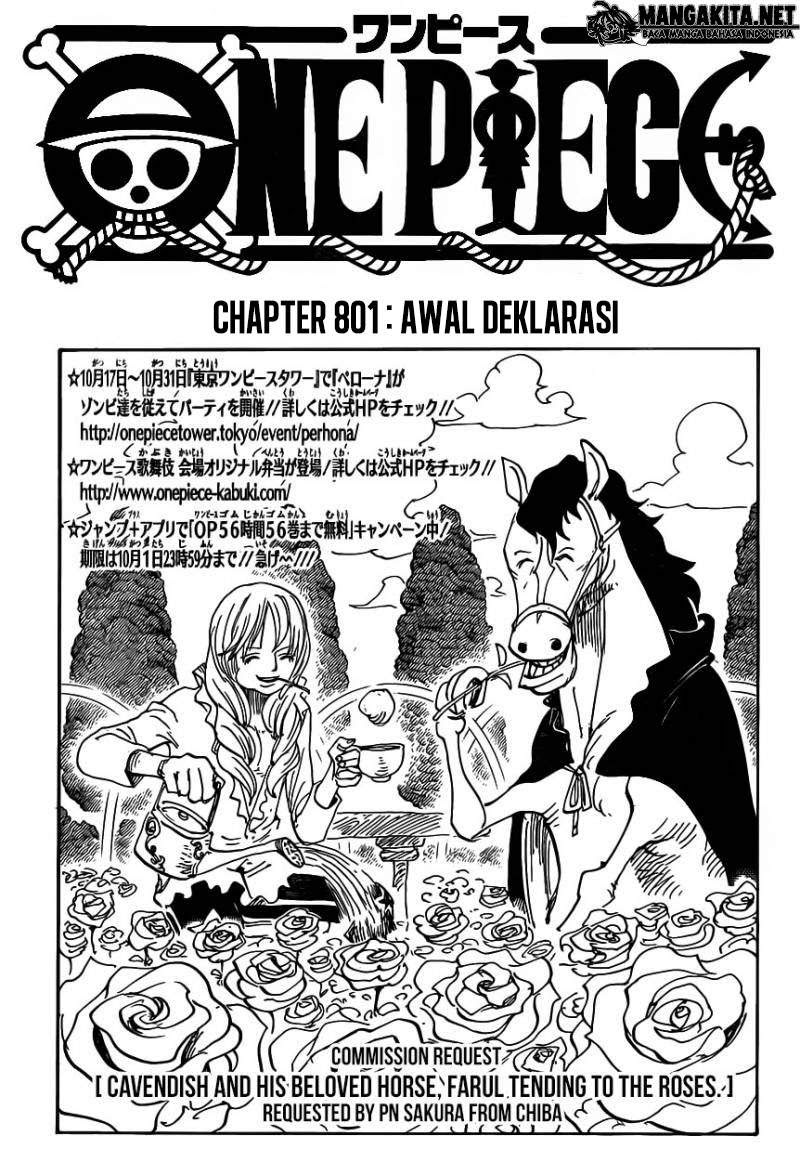 One Piece Chapter 801 - 105