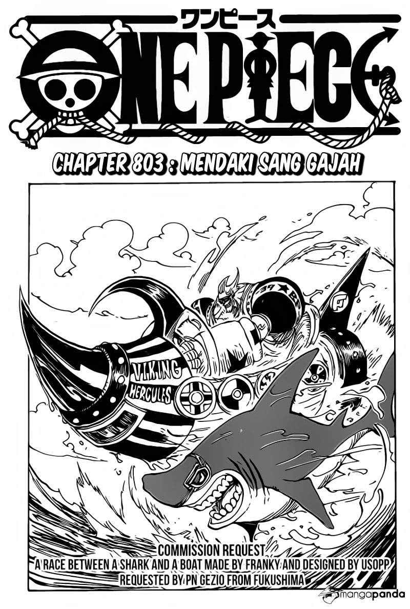 One Piece Chapter 803 - 87