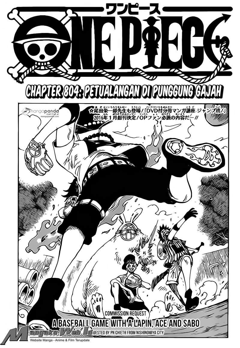 One Piece Chapter 804 - 105
