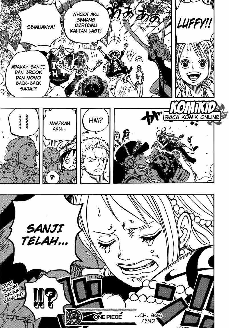 One Piece Chapter 806 - 167