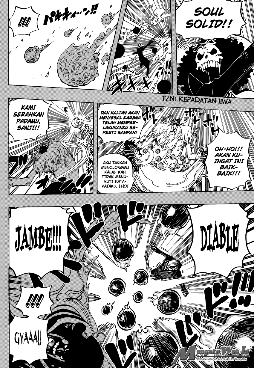One Piece Chapter 807 – 10 Hari Yang Lalu - 121