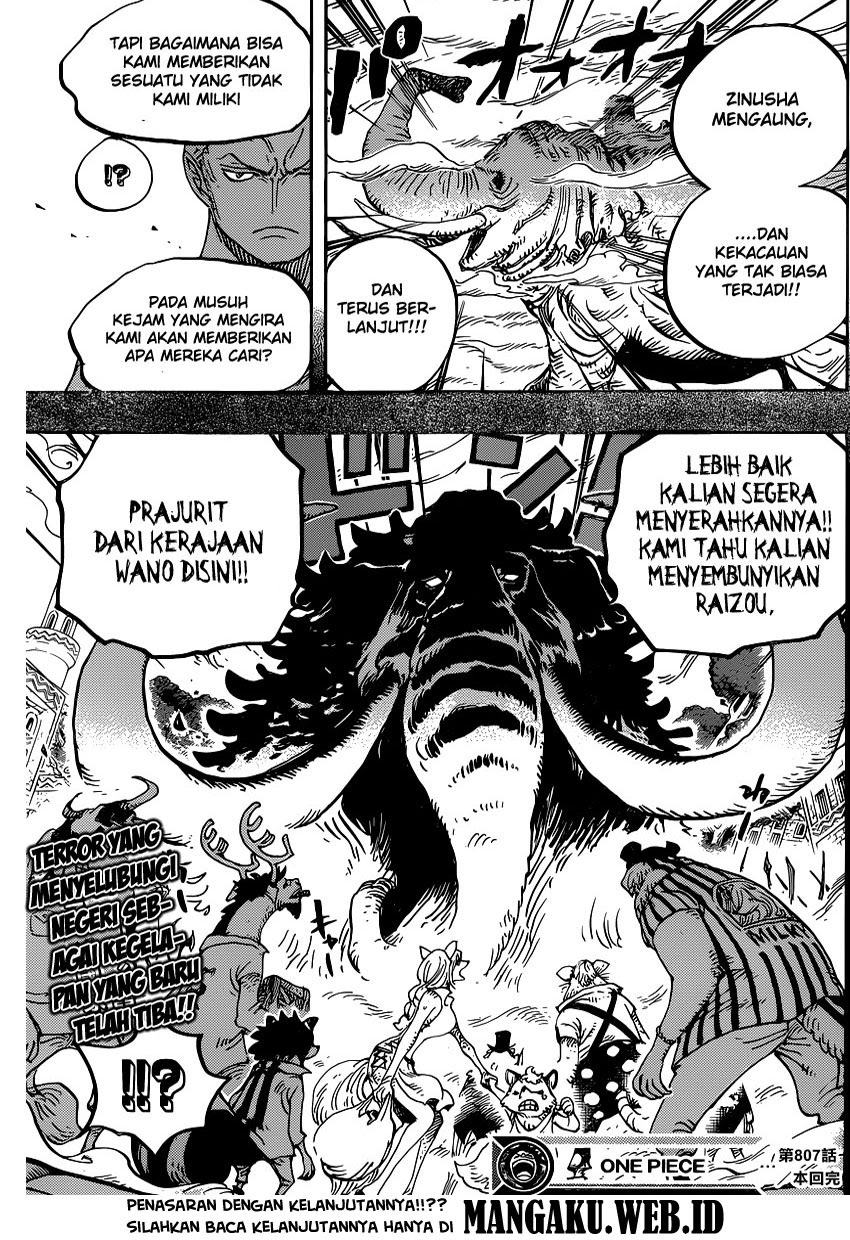 One Piece Chapter 807 – 10 Hari Yang Lalu - 135