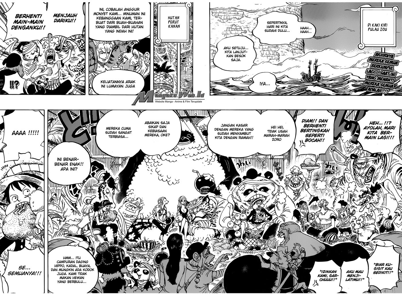 One Piece Chapter 807 – 10 Hari Yang Lalu - 107