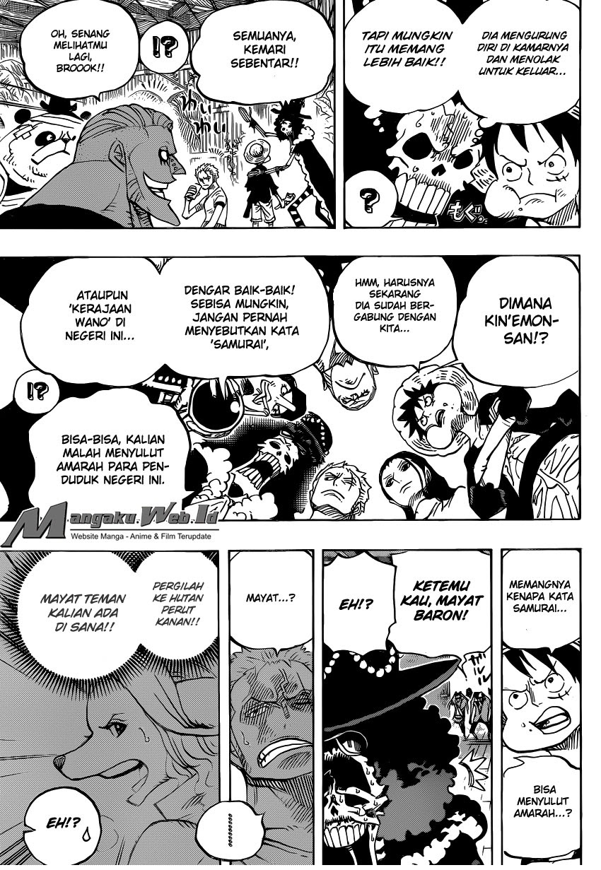 One Piece Chapter 807 – 10 Hari Yang Lalu - 111