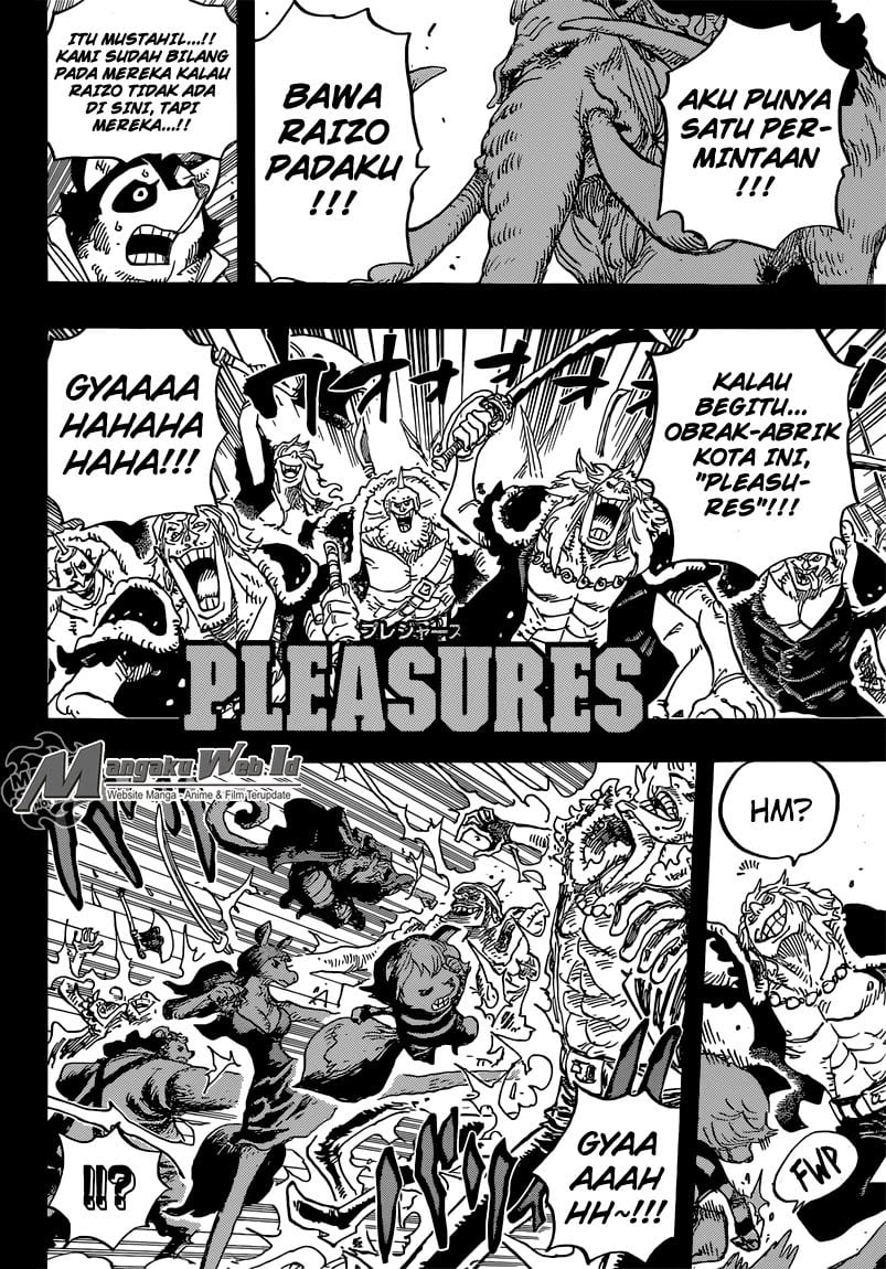 One Piece Chapter 808 – Raja Inuarashi - 133