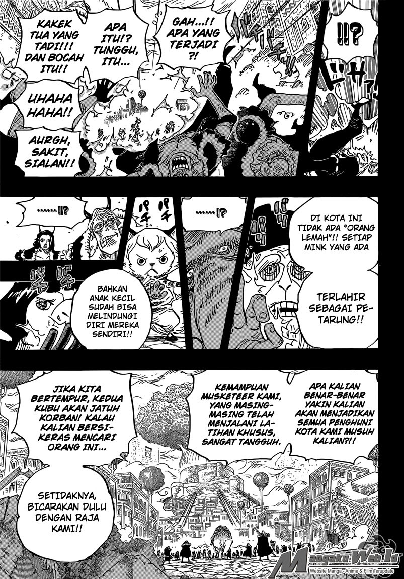 One Piece Chapter 808 – Raja Inuarashi - 135