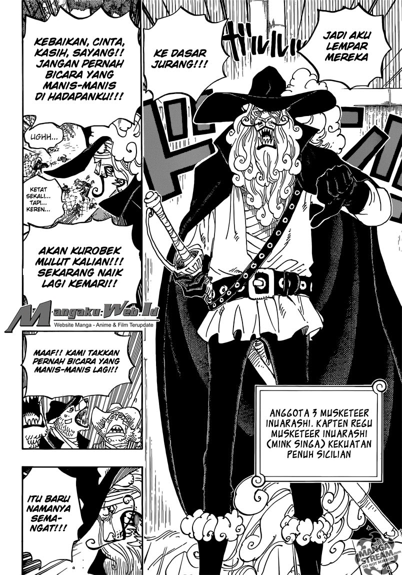 One Piece Chapter 808 – Raja Inuarashi - 145