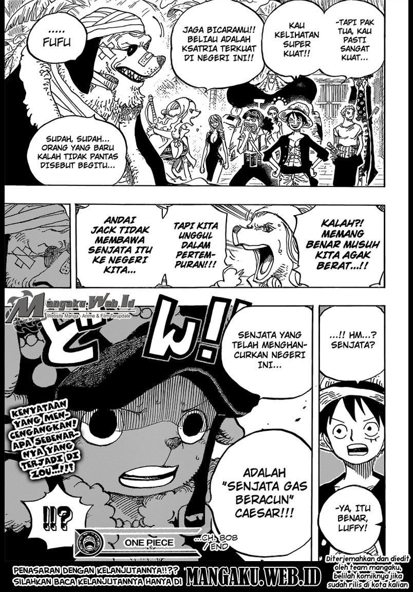 One Piece Chapter 808 – Raja Inuarashi - 151