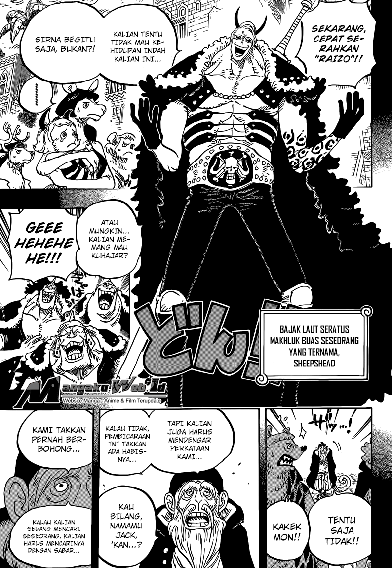 One Piece Chapter 808 – Raja Inuarashi - 129