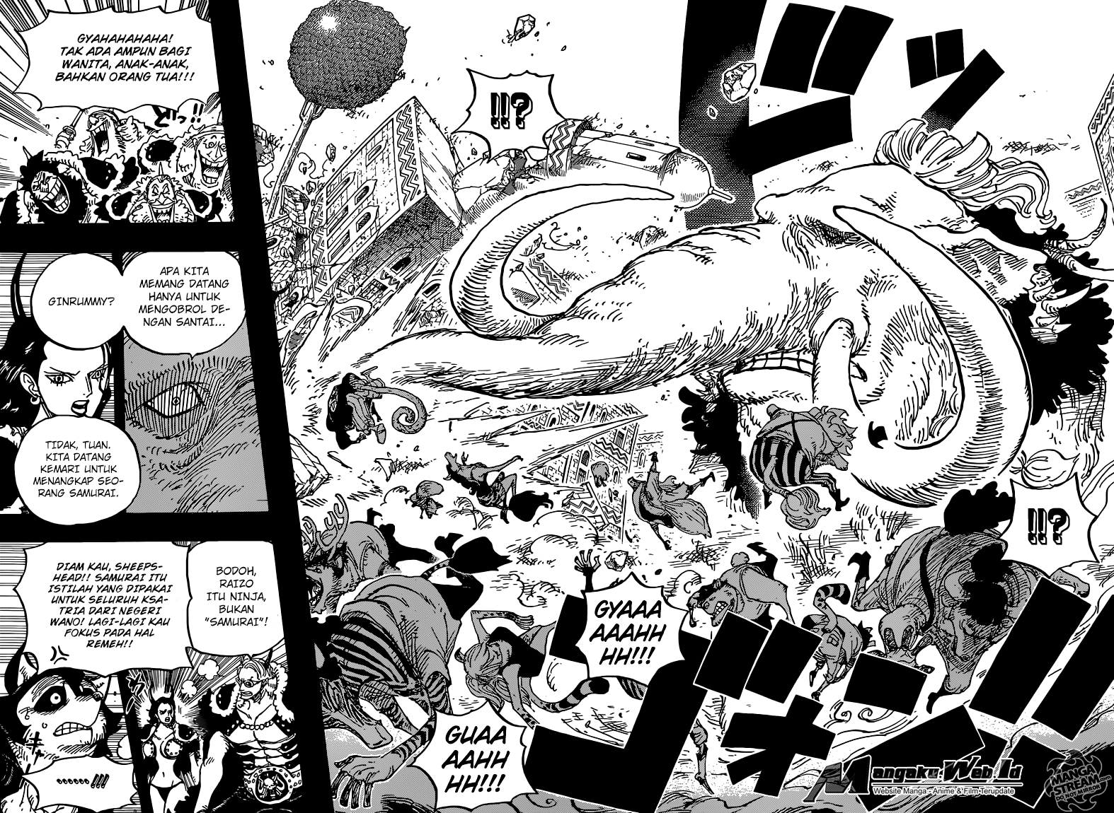 One Piece Chapter 808 – Raja Inuarashi - 131