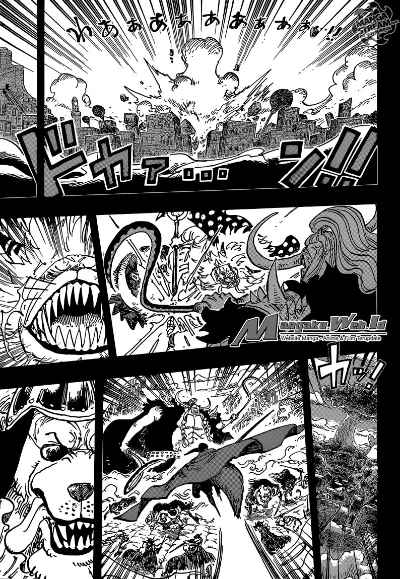 One Piece Chapter 810 – Bajak Laut Curly Hat Tiba - 137