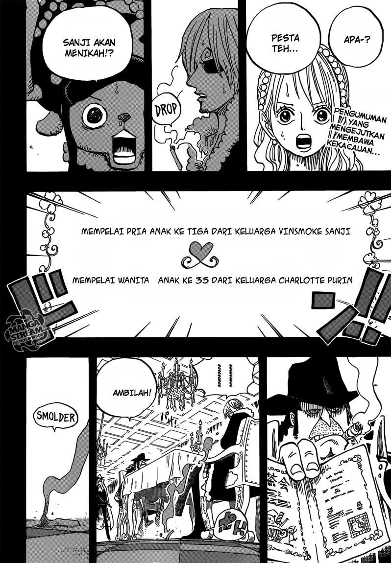 One Piece Chapter 813 Undangan Pesta Minum Teh - 113