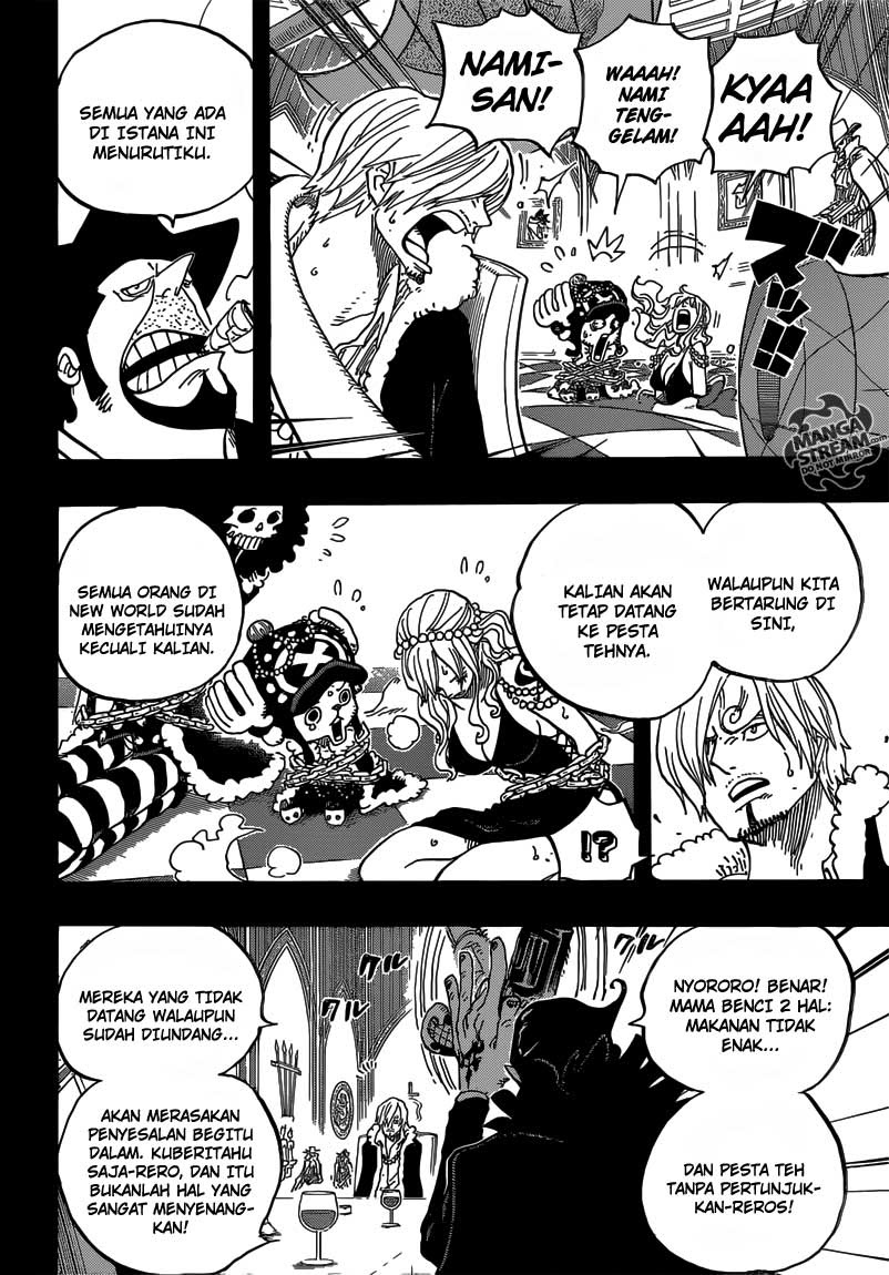 One Piece Chapter 813 Undangan Pesta Minum Teh - 125