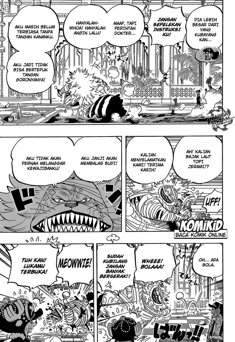 One Piece Chapter 814 Ayo Pergi Mengunjungi Master Nekomamushi - 139