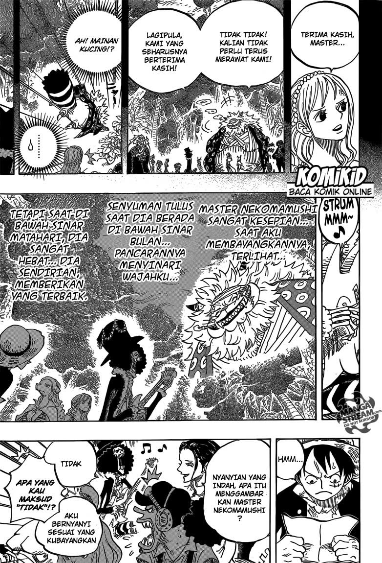 One Piece Chapter 814 Ayo Pergi Mengunjungi Master Nekomamushi - 117