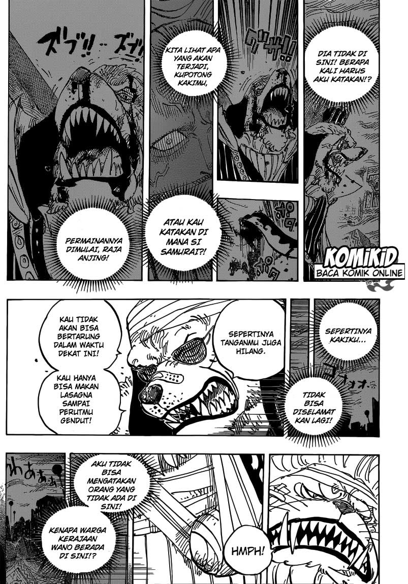 One Piece Chapter 816 Anjing Vs Kucing - 121
