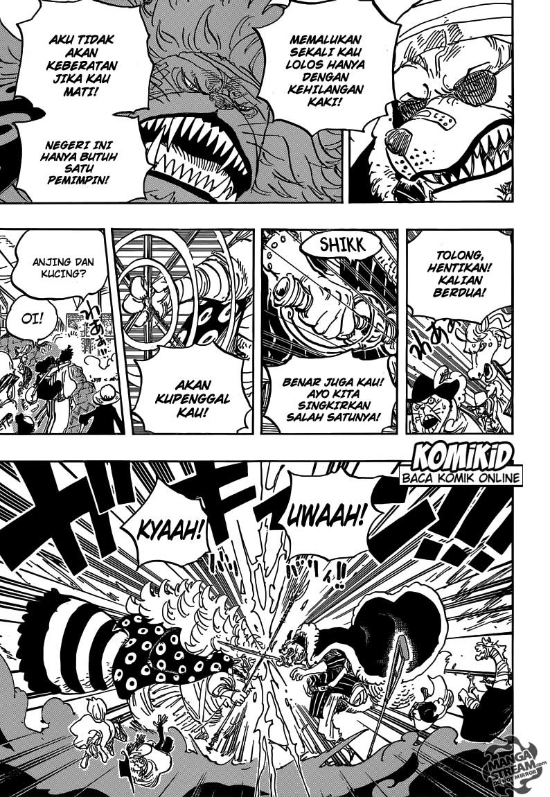 One Piece Chapter 816 Anjing Vs Kucing - 125
