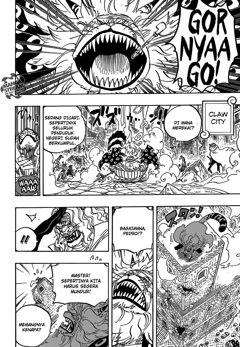 One Piece Chapter 816 Anjing Vs Kucing - 115