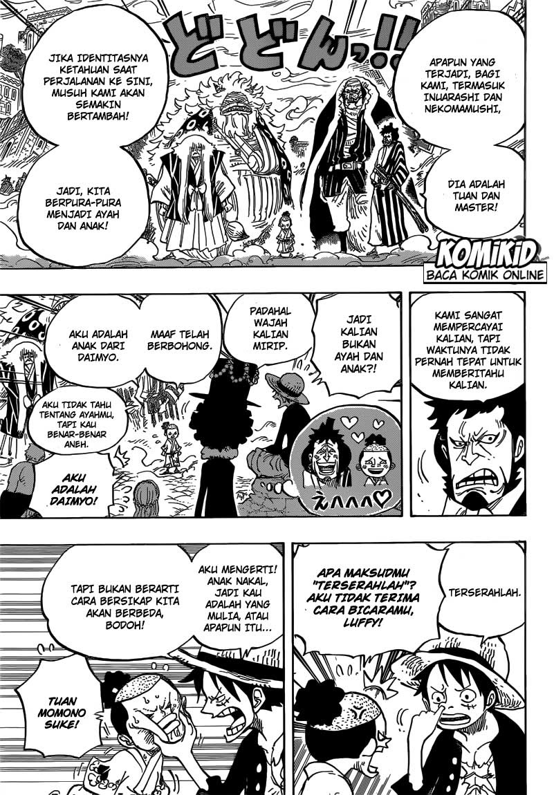 One Piece Chapter 817 Raizou Si Kabut - 139