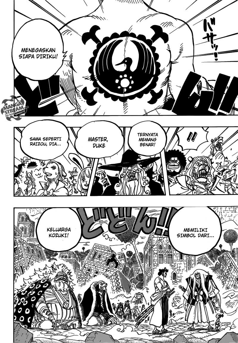 One Piece Chapter 817 Raizou Si Kabut - 129