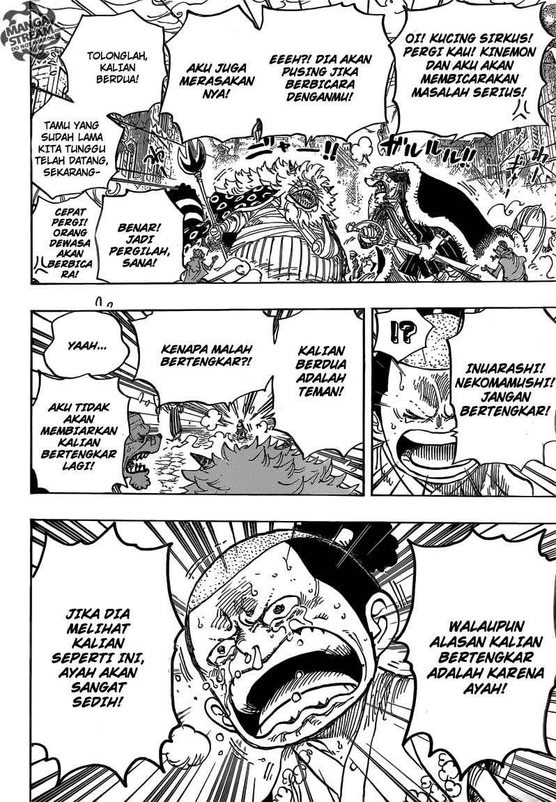 One Piece Chapter 817 Raizou Si Kabut - 133
