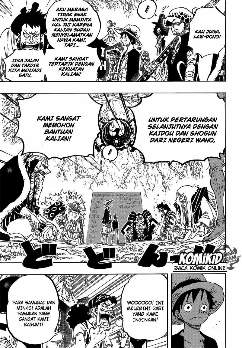 One Piece Chapter 819 Momonosuke, Putra Mahkota Klan Kouzuki - 147