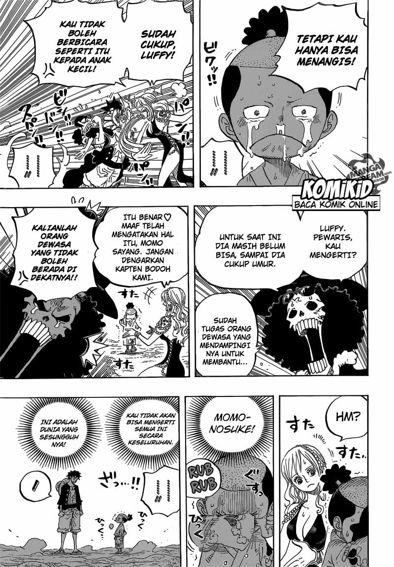 One Piece Chapter 819 Momonosuke, Putra Mahkota Klan Kouzuki - 151